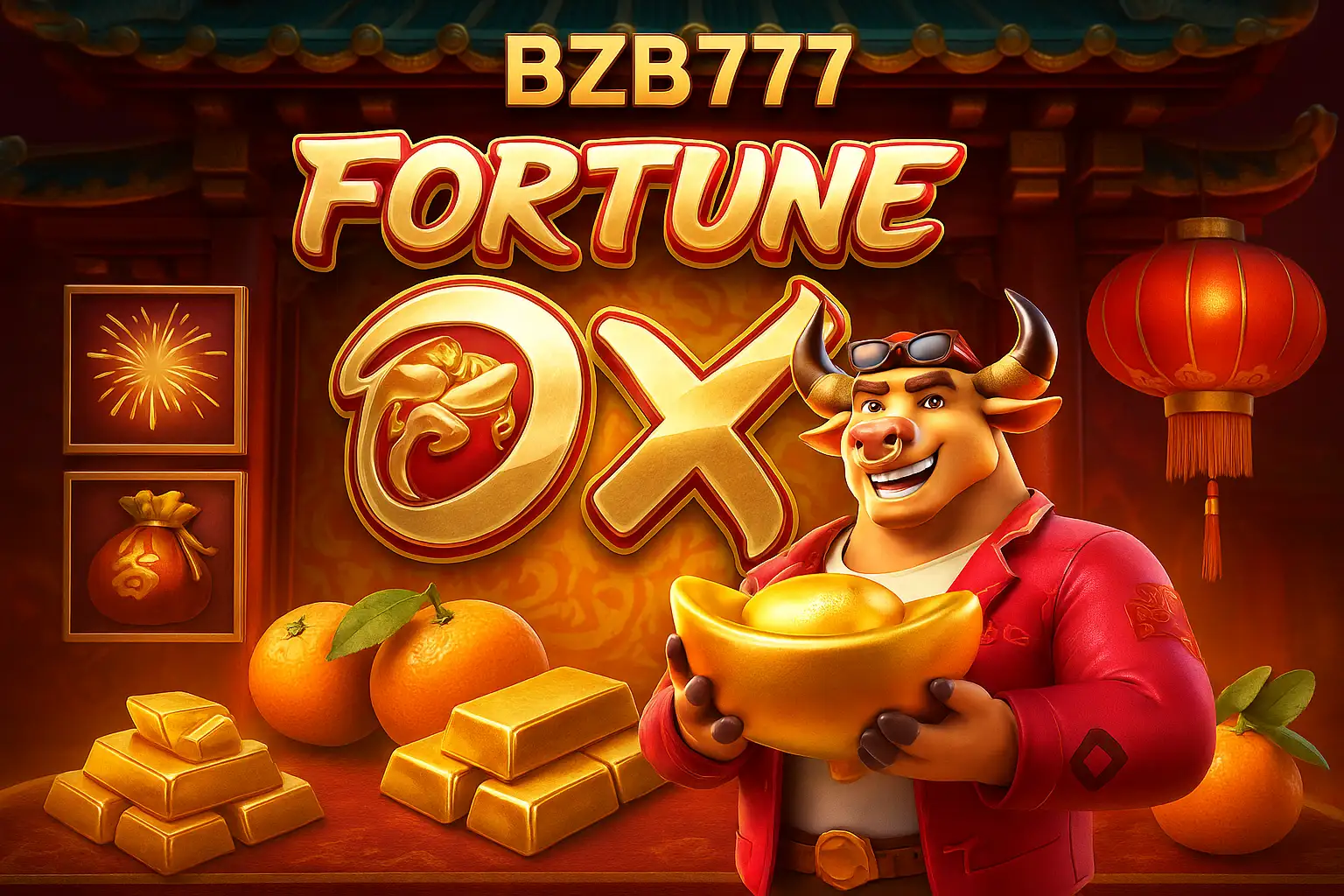 Fortune Ox no BZB777 - Aposte Agora e Reivindique Seus Ganhos