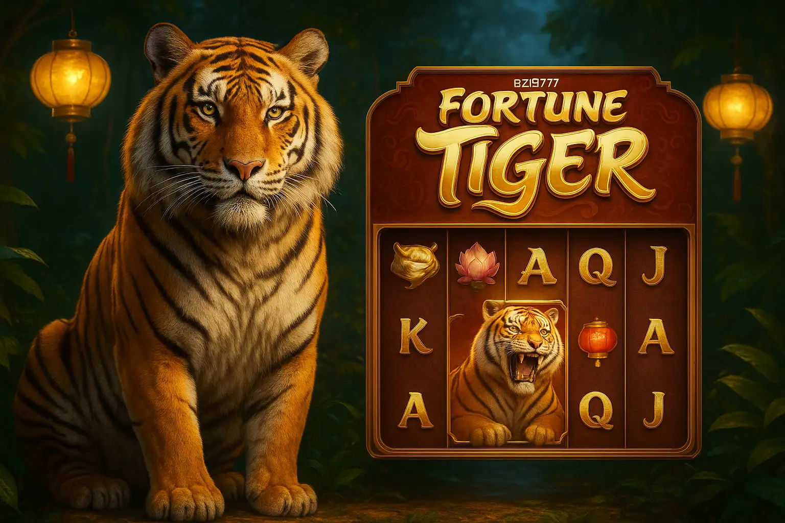 Fortune Tiger é um jogo imperdível no BZB777 Casino